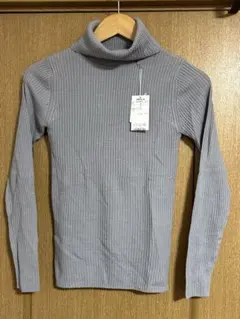 COMME CA ISM タートル薄手トップスS