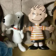 ビンテージ　レア　1969年　スヌーピー　ベンダブルフィギュア　アメトイ