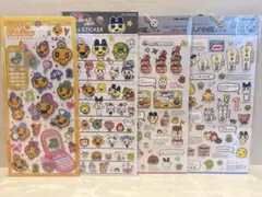 正規品　平成はっぴーフォン めめっち　大人の図鑑　4サイズステッカー　たまごっち