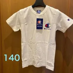 Champion チャンピオン　ロゴ刺繍Tシャツ　140未使用 ※難あり