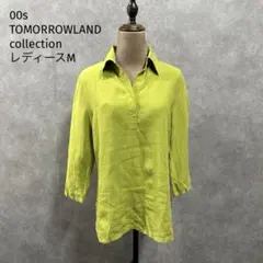 00s TOMORROWLAND collectionリネン　スキッパーシャツのサムネイル
