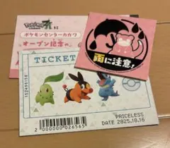 ポケモンセンター　カガワ　オープン記念　チケットセット　ヤドン　やぁん　ZA