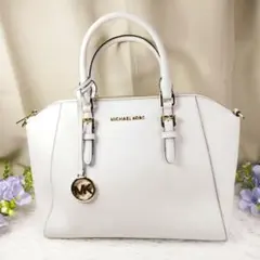 MICHAEL KORS ショルダーバッグ CIALA ホワイト 2way