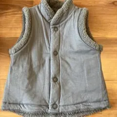 UNIQLO ベビー ベスト 90 グレー