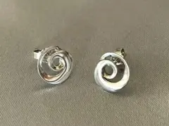 ジョージジェンセン メビウス シルバーイヤリング（トールン デザイン