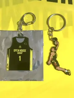 群馬クレインサンダーズ　コーフリッピン　キーホルダー2個