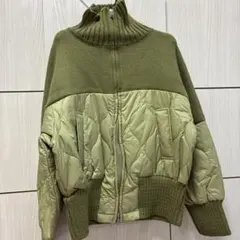 新品★ヤマダヤ　RADIATE ラディエイト　タートルニット　ジャケット★カーキ