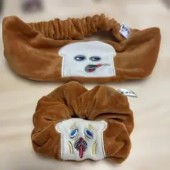 パンどろぼう　ヘアバンド　シュシュ
