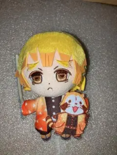 鬼滅の刃　新品　ラスカルコラボ　マスコット　我妻善逸