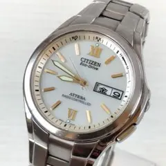 CITIZEN ATTESA H100-T010431 日本製 エコドライブ稼働