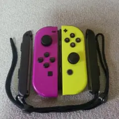 Switch　ジョイコン　左右　パープル&イエロー