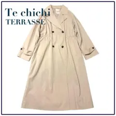 【再値下】テチチテラス●美品✴︎トレンチコート/ベージュ/オールシーズン/オフィス