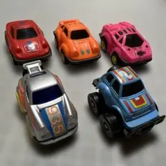 プルバック　ミニカー 5台セット デフォルメカー