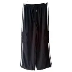 SHEIN ワイドパンツ スポーティー ジャージ