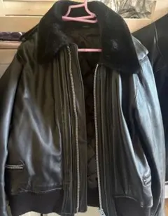 ブラックレザージャケット Mサイズ