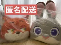 ディズニーズートピア　コストコ　ニックとジュディ　ぬいぐるみ　クッション