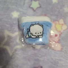 ニャニィニュニェニョン　おむつポーチ　青