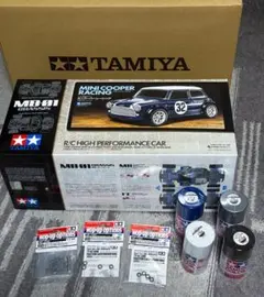 ⭐︎週末値下げ⭐︎TAMIYA MB-01 MINI COOPER 組立塗装済のサムネイル