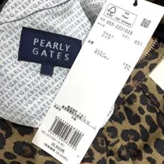 PEARLY GATES ヒョウ柄長袖シャツ Mサイズ