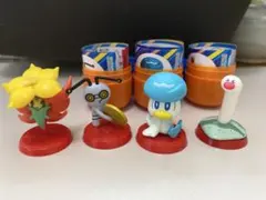 【新品未使用】ポケモン チョコエッグ ４点セット ミニフィギュアPokémon