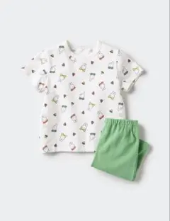 新品未使用　ユニクロ　ミッフィー　半袖　miffy ベビー　パジャマ 80