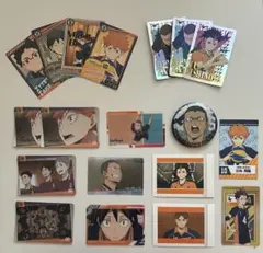ハイキュー 烏野高校 カード まとめ売りセット