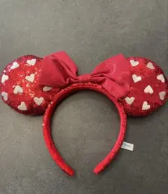 東京ディズニーリゾート ハート柄カチューシャ