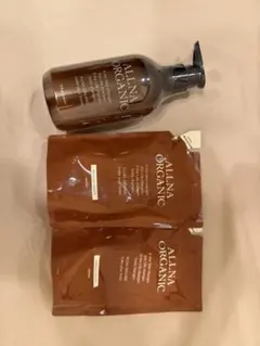 ALLNA ORGANIC トリートメントボトル＆シャンプー詰替2個のサムネイル