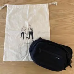 Hugoo ブラック バッグ ハグー ヒップシート