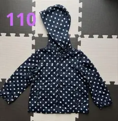 babyGap ドット柄 フード付きジャケット 110cmのサムネイル