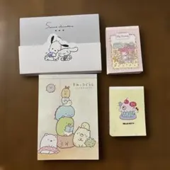 サンリオなど　メモ帳セット