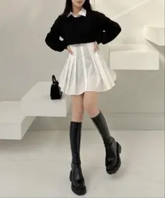 レイヤードタックシャツミニワンピース ROYAL PARTYのサムネイル