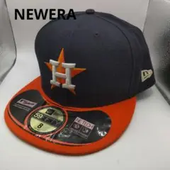 ◆1814 NEWERA　アストロズ　オレンジ　ネイビー系　キャップ