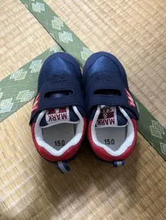 MARK 8 ネイビー/レッド キッズシューズ 15.0