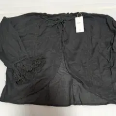 earth music&ecology ブラック シャツ Fサイズ