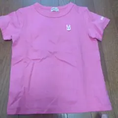 新品未使用 ミキハウス ホットビスケッツ ピンク 半袖Tシャツ110cm