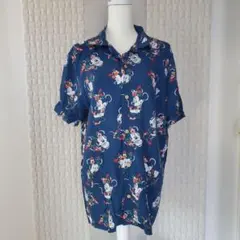 メルカリ便送料込♪ディズニーミニーアロハシャツ