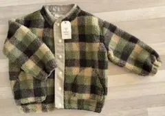 【新品】UN DO TROIS⭐︎ボアジャケット⭐︎110⭐︎フレンチアミング