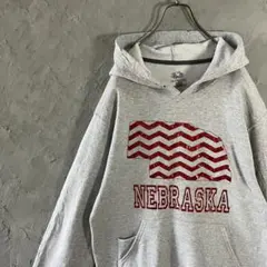 フルーツオブザルーム　パーカー　プルオーバー　ビッグプリント　裏起毛　IW25