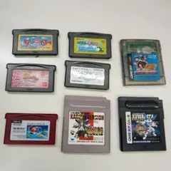 ゲームボーイ　ゲームボーイアドバンス　まとめて8個セット　ソフト　まとめ売り