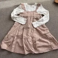 【美品】petit main ワンピース 130サイズ