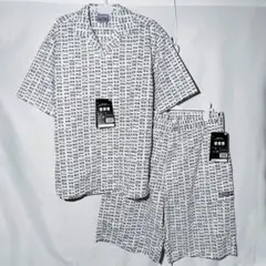 半袖ポロシャツ シアサッカーショートパンツ セットアップ サイズM