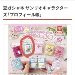 サンリオ　プロフィール帳　 けろけろけろっぴ