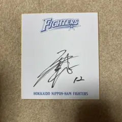 北海道日本ハムファイターズ　松本剛　直筆サイン色紙 北海道日本ハムファイターズ松本剛 直筆サイン色紙｜Yahoo