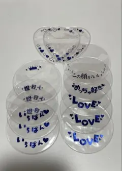 コアデ デコ缶バッジカバー 王冠 - メルカリ