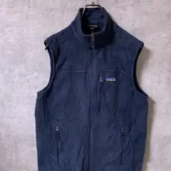 パタゴニア ベスト　フリース　シンチラ 青（紺）