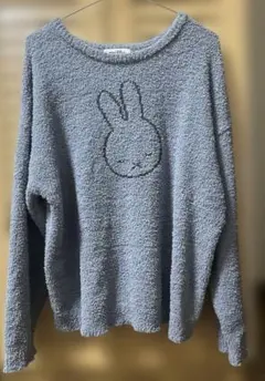 miffy ブルー　トレーナー　部屋着