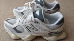 再値下げ★New Balance U9060 ホワイト/グレー24.5新品未使用