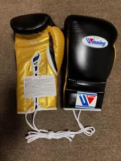 Winning ウイニング ボクシング ヘッドギア Mサイズ 金黒 別注品③