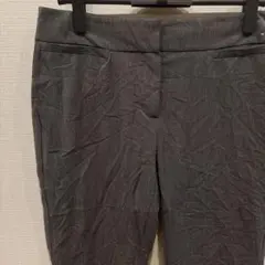 美品✨️【L】グレー スラックス 無地 レディース メンズ シンプル オフィス